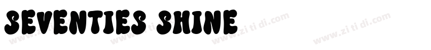 Seventies Shine字体转换